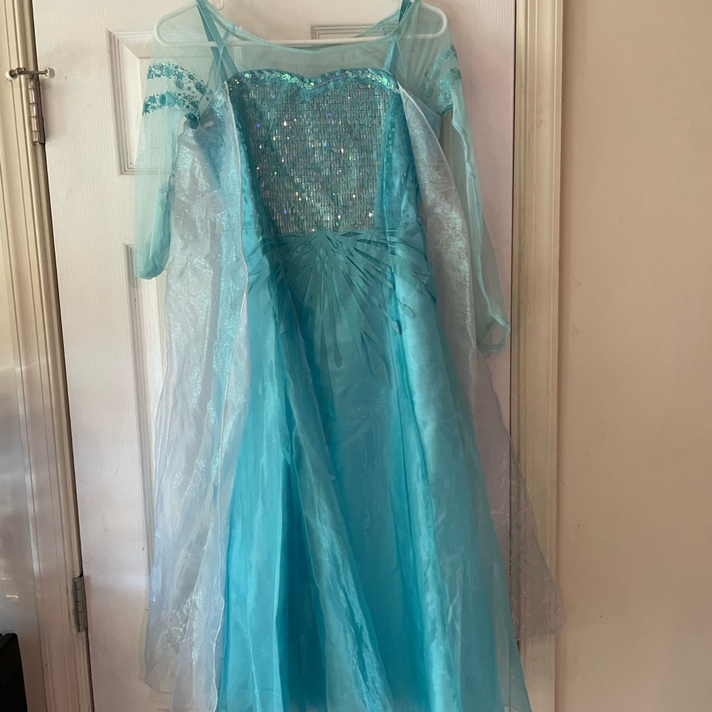 Disney Store Elsa dress- like new!